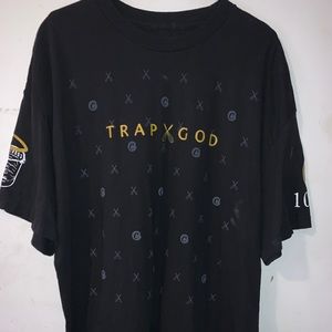 COOKIES X GUCCI MANE TRAP GOD BLACK T-SHIRT